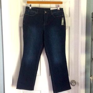 Christopher & Banks Barely Boot Jean 12 Petite new